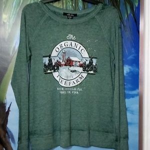 Sable Sky lightweight burnout top